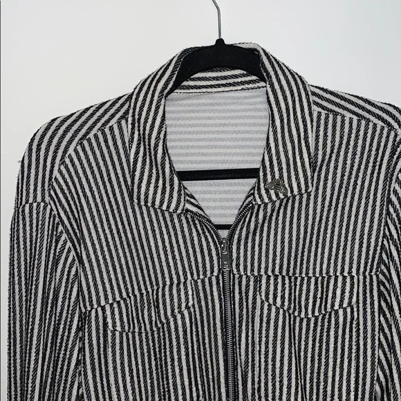 Zara Striped Jacket - Picture 3 of 4